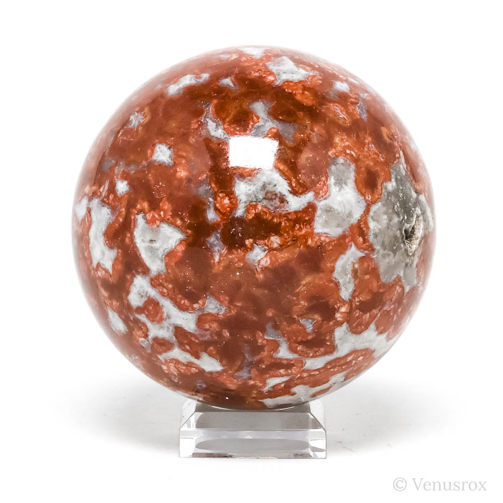 Orbicular Jasper Polished Sphere from India | Venusrox