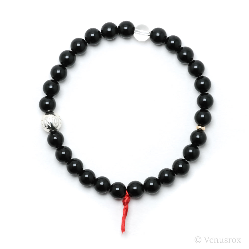Black Tourmaline Bracelet from Brazil | Venusrox