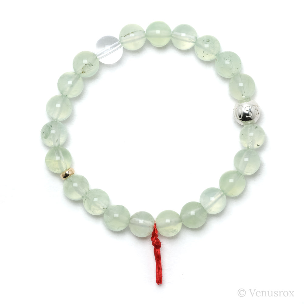 Prehnite Bracelet from Mali | Venusrox