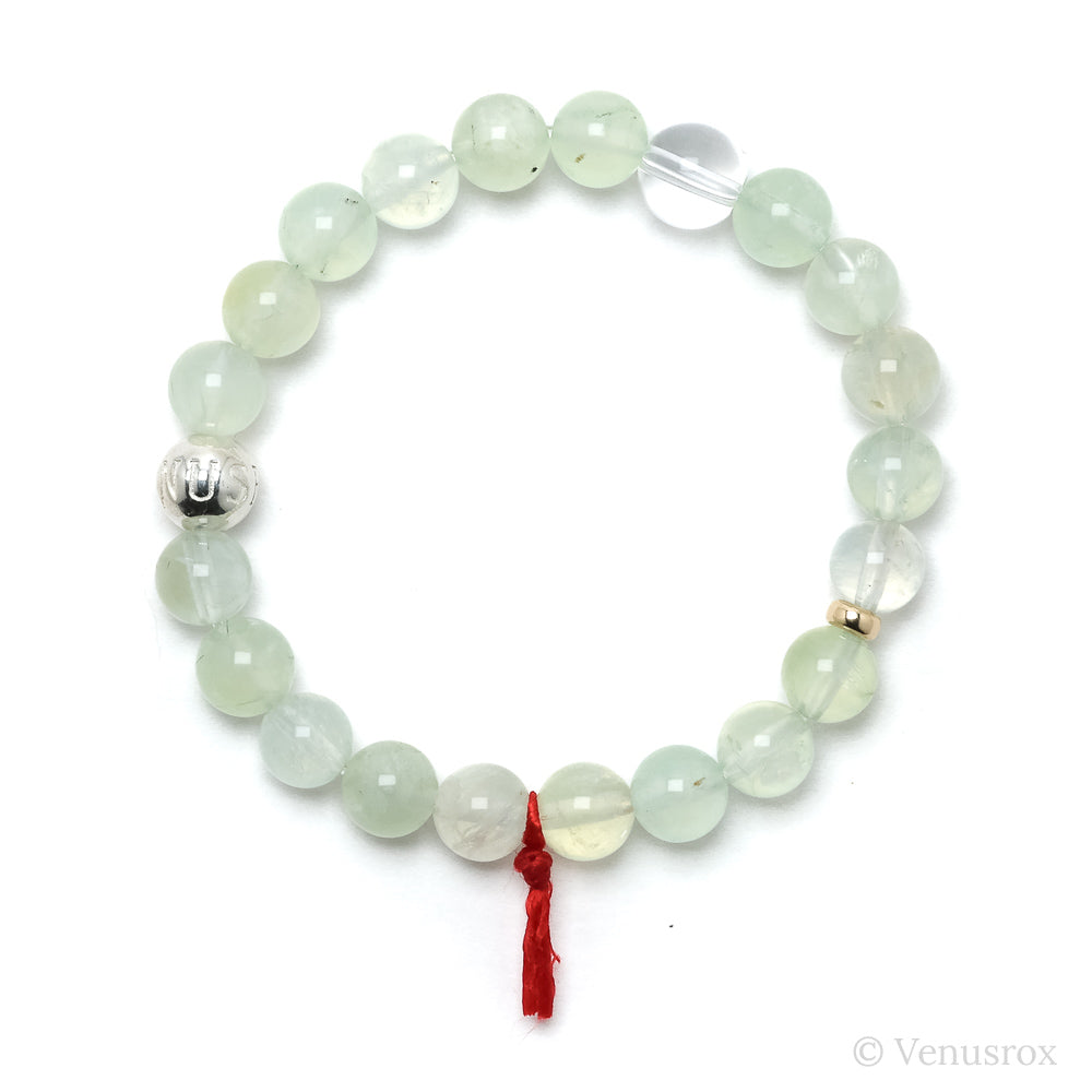 Prehnite Bracelet from Mali | Venusrox