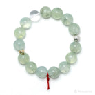 Prehnite with Epidote Bracelet from Mali | Venusrox