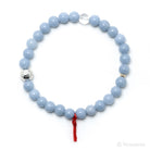 Angelite Bead Bracelet from Peru | Venusrox