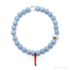 Angelite Bead Bracelet from Peru | Venusrox