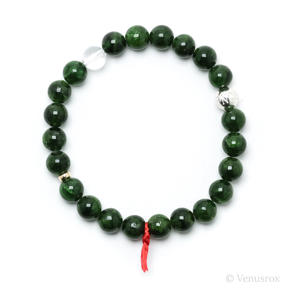 Chrome Diopside Bracelet from Russia | Venusrox