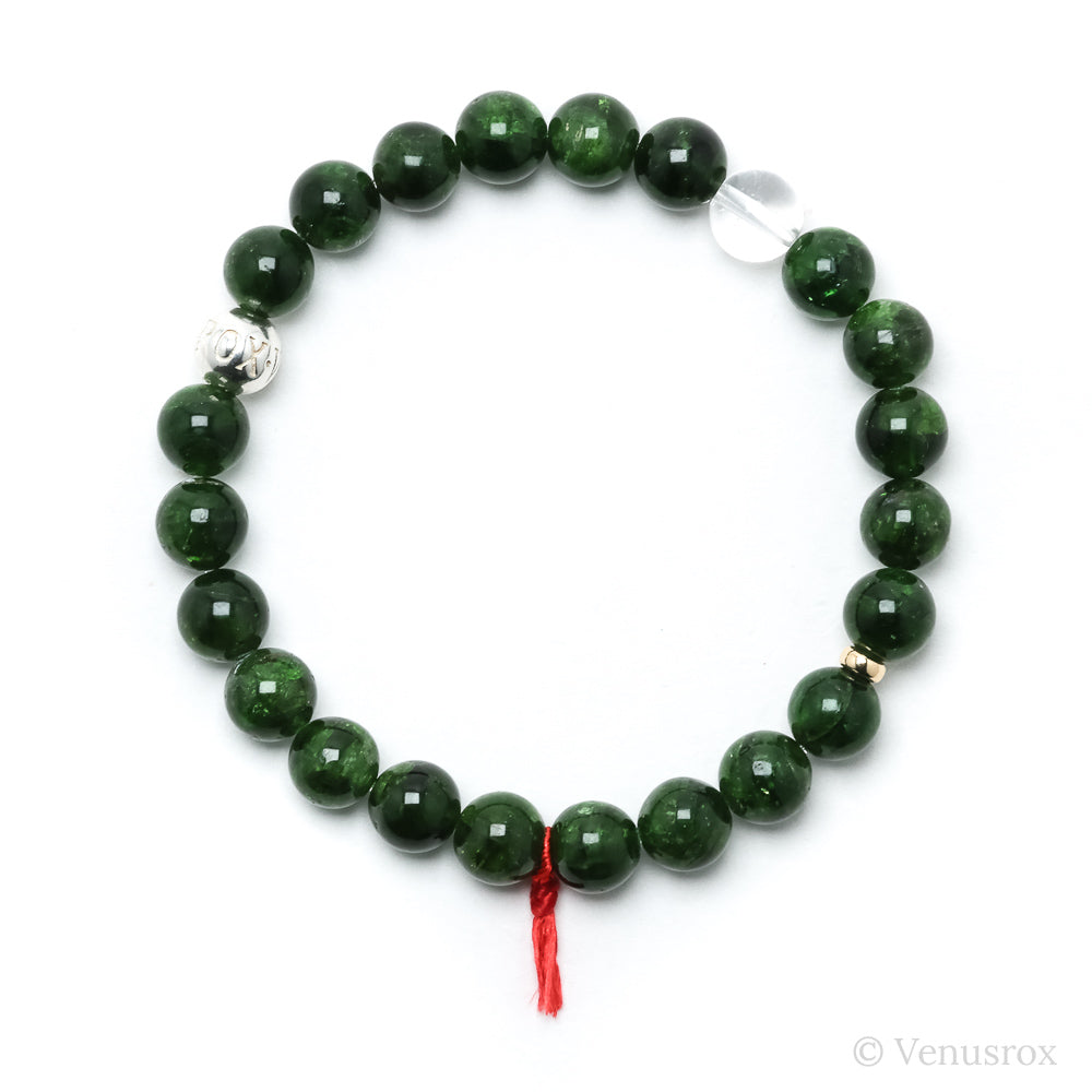 Chrome Diopside Bracelet from Russia | Venusrox