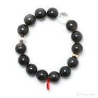 Black Moonstone Bead Bracelet from India | Venusrox