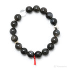 Black Moonstone Bead Bracelet from India | Venusrox