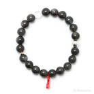 Black Moonstone Bead Bracelet from India | Venusrox