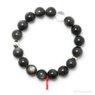 Black Moonstone Bead Bracelet from India | Venusrox