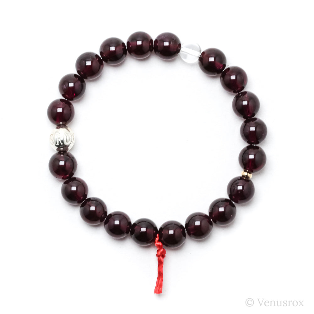 Rhodolite Garnet Bracelet from India | Venusrox