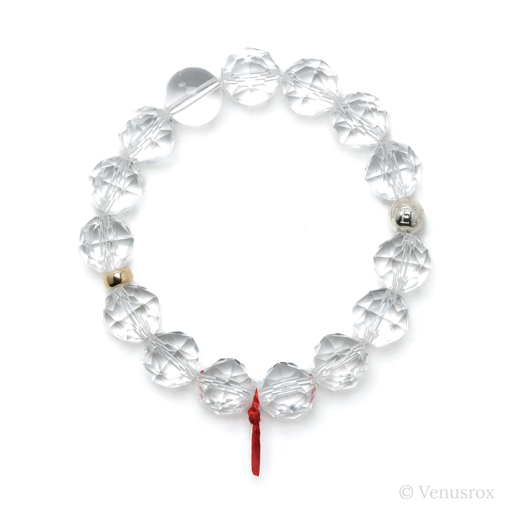 Clear Quartz Bead Bracelet from Brazil | Venusrox
