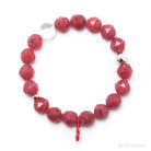 Rhodonite Bead Bracelet from Brazil | Venusrox