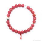 Rhodonite Bead Bracelet from Brazil | Venusrox