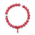 Rhodonite Bead Bracelet from Brazil | Venusrox