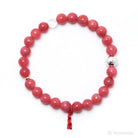 Rhodonite Bead Bracelet from Brazil | Venusrox