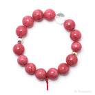 Rhodonite Bead Bracelet from Brazil | Venusrox