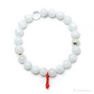 Rainbow Moonstone Bead Bracelet from India | Venusrox