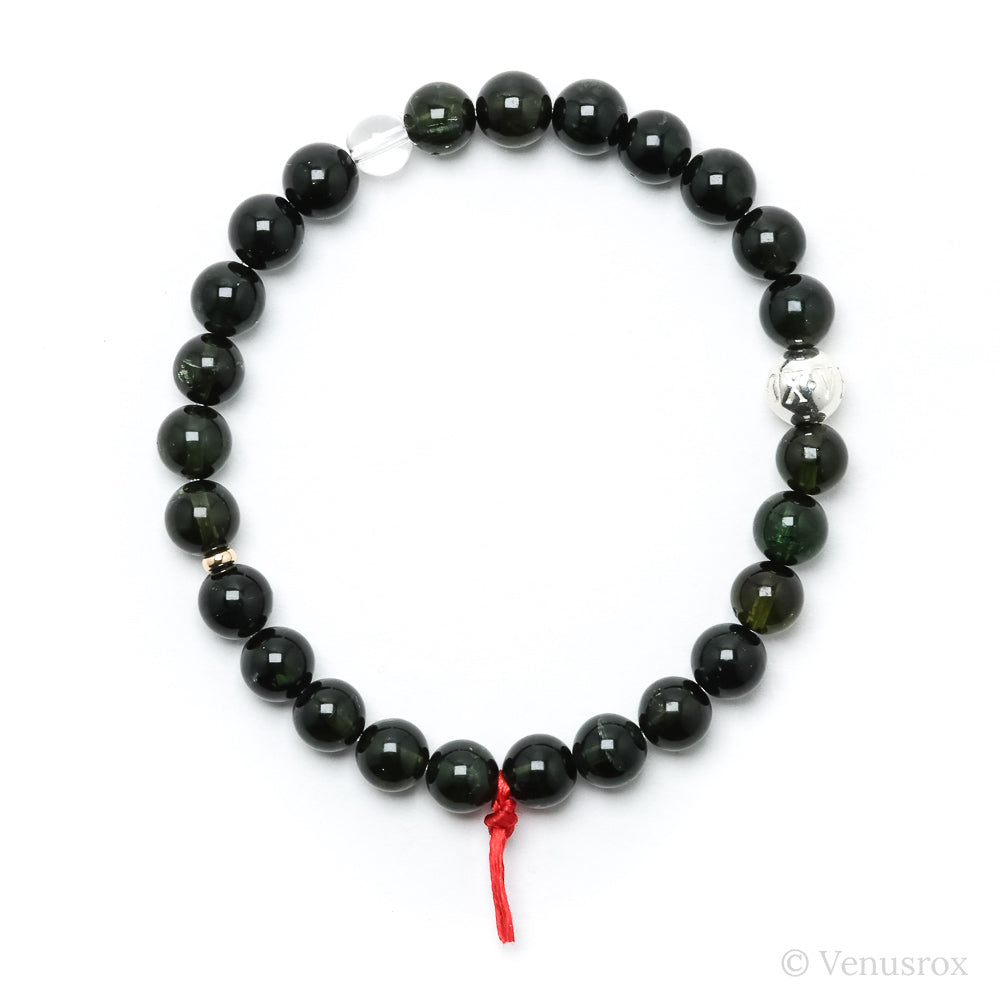 Green Tourmaline Bead Bracelet from Brazil | Venusrox
