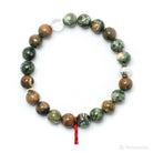 Rhyolite (Rainforest Jasper) Bead Bracelet from Australia | Venusrox