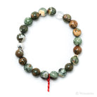 Rhyolite (Rainforest Jasper) Bead Bracelet from Australia | Venusrox