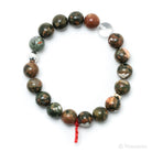 Rhyolite (Rainforest Jasper) Bead Bracelet from Australia | Venusrox