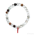 Chlorite/Lodalite Quartz Bead Bracelet from Brazil | Venusrox