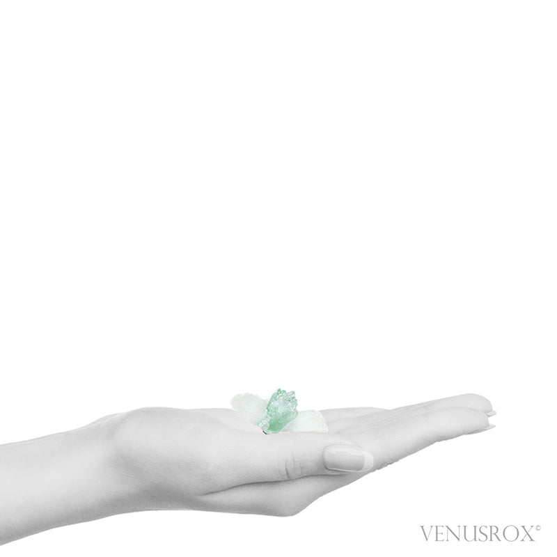 Green Apophyllite & Stilbite Cluster from Maharashtra, India | Venusrox
