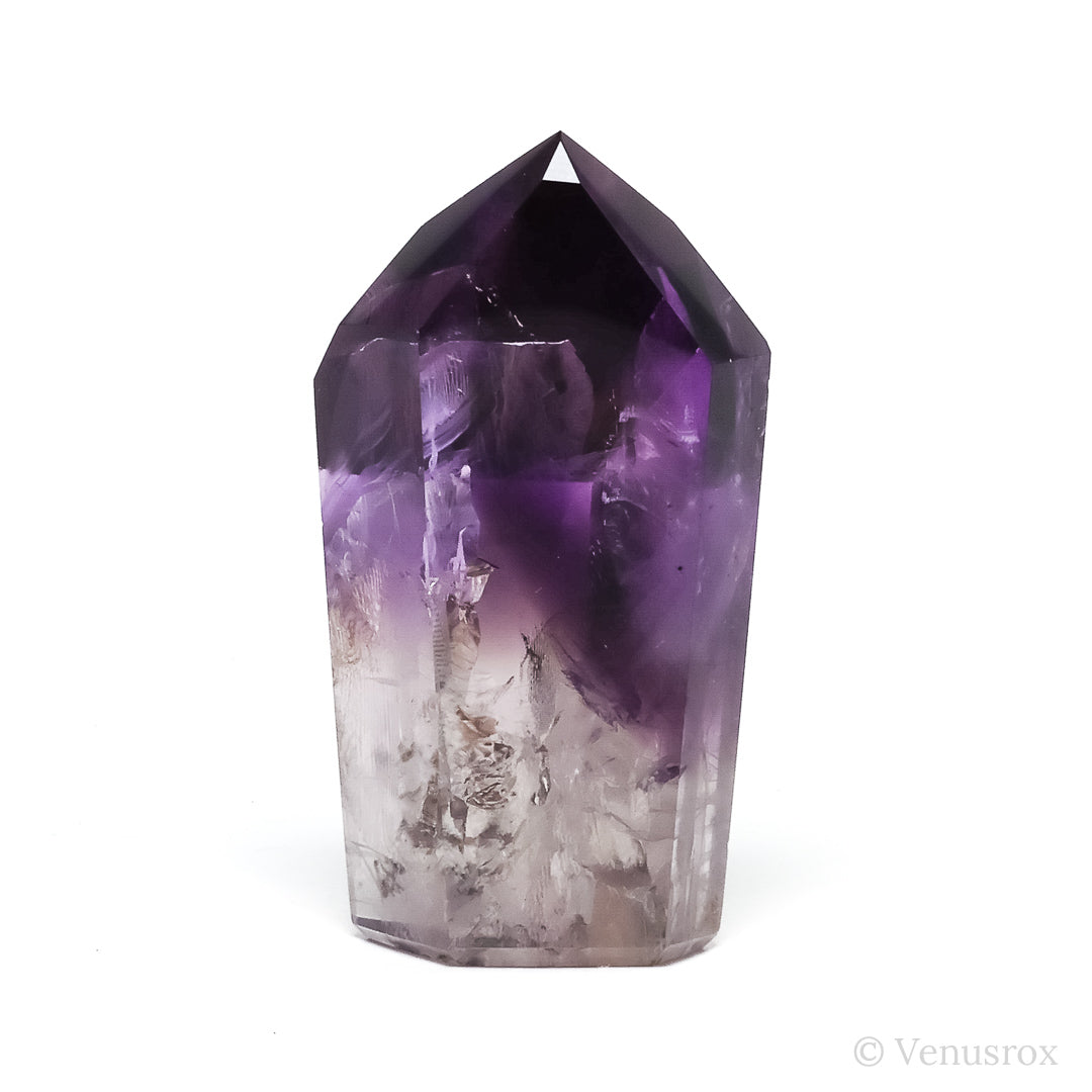 Amethyst Phantom Polished Point from Brazil | Venusrox