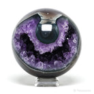 Amethyst with Agate Geode Sphere from Brazil | Venusrox