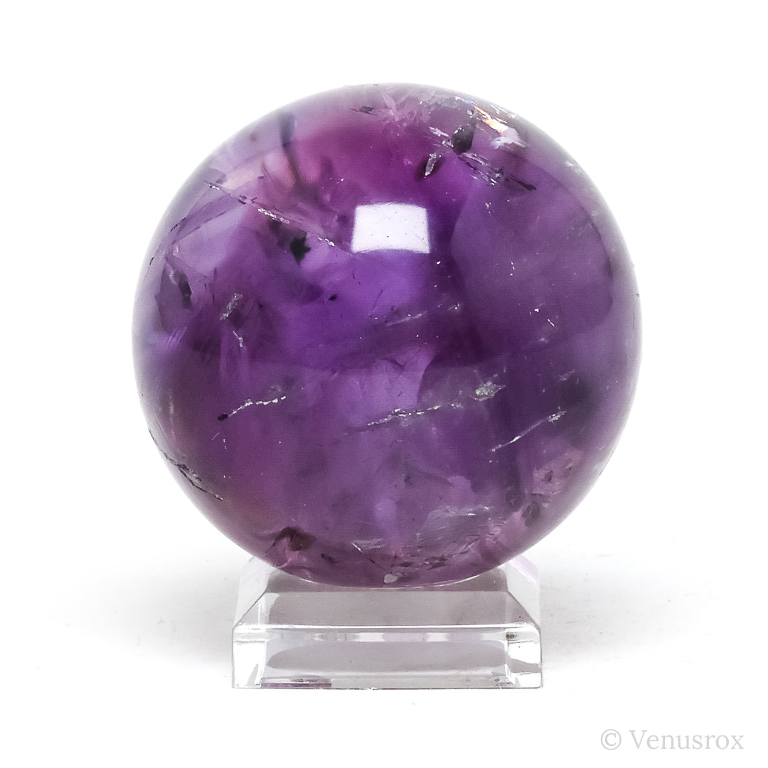 Amethyst Phantom Polished Sphere from Brazil | Venusrox