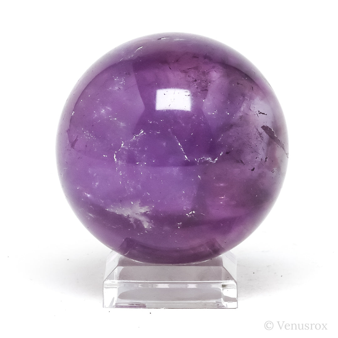 Amethyst Phantom Polished Sphere from Brazil | Venusrox