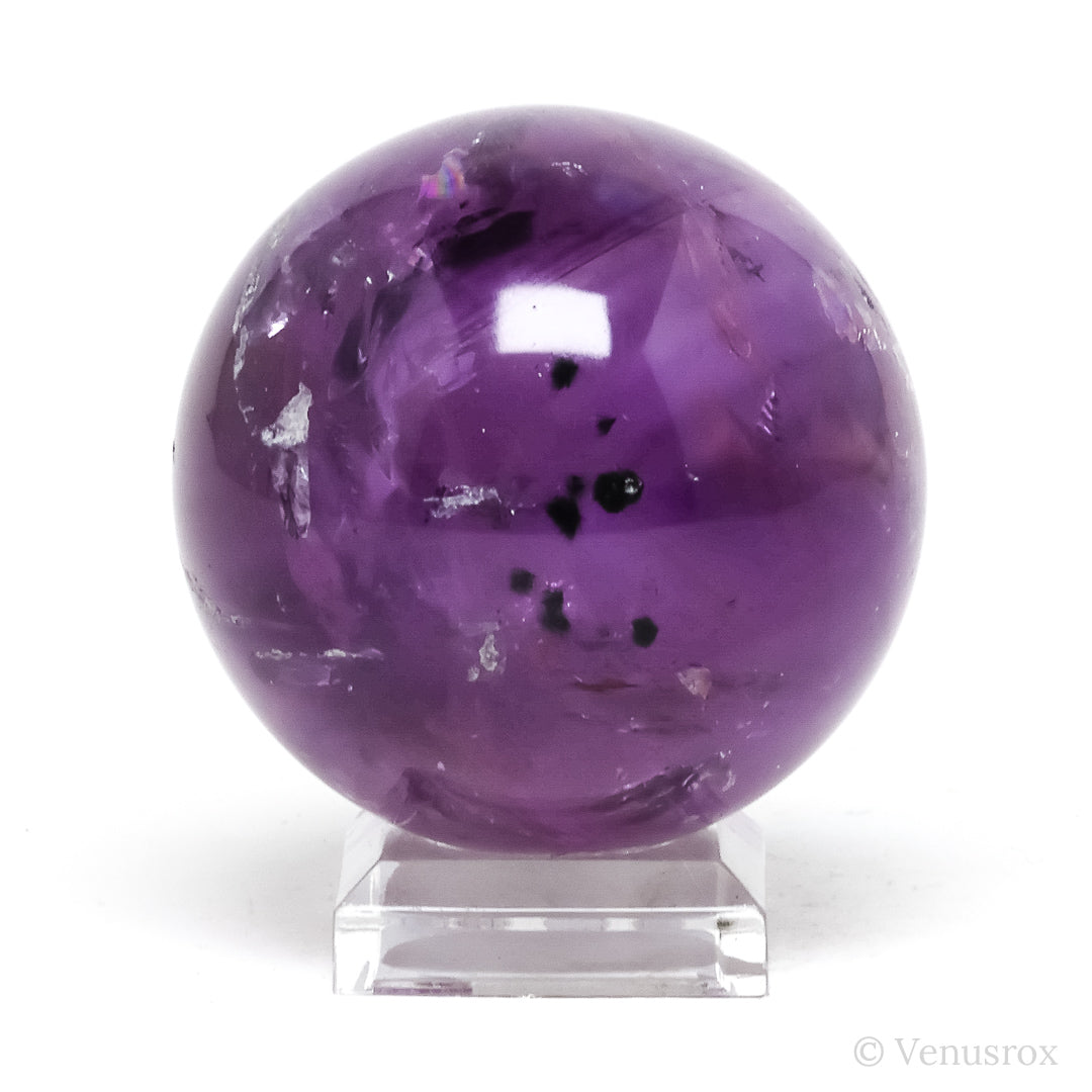 Amethyst Phantom Polished Sphere from Brazil | Venusrox