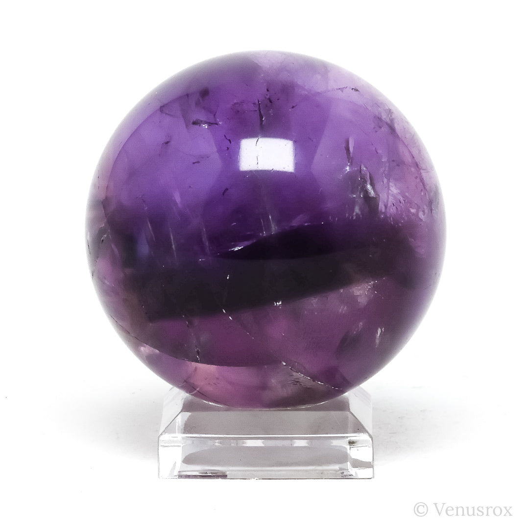 Amethyst Phantom Polished Sphere from Brazil | Venusrox