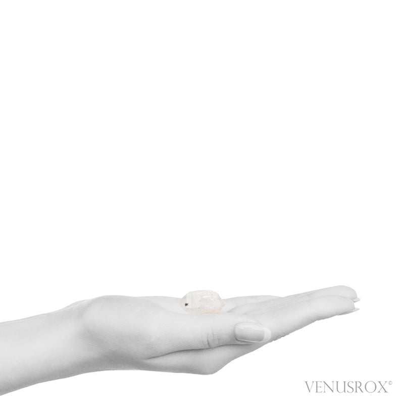 Hollandite Quartz Part Polished/Part Natural Point from Madagascar | Venusrox