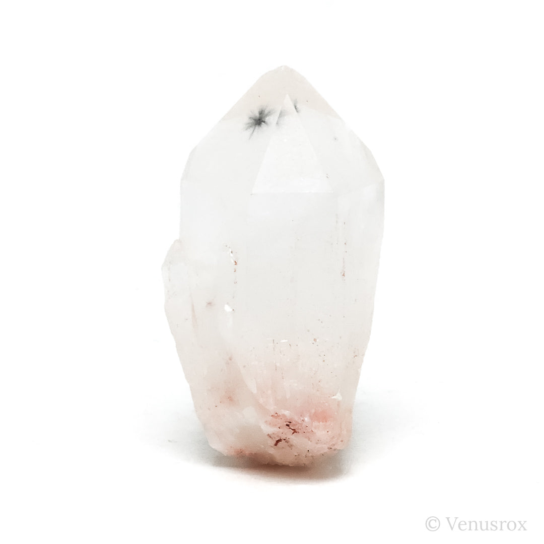 Hollandite Quartz Part Polished/Part Natural Point from Madagascar | Venusrox