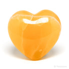 Orange Calcite Polished Heart from Utah, USA | Venusrox