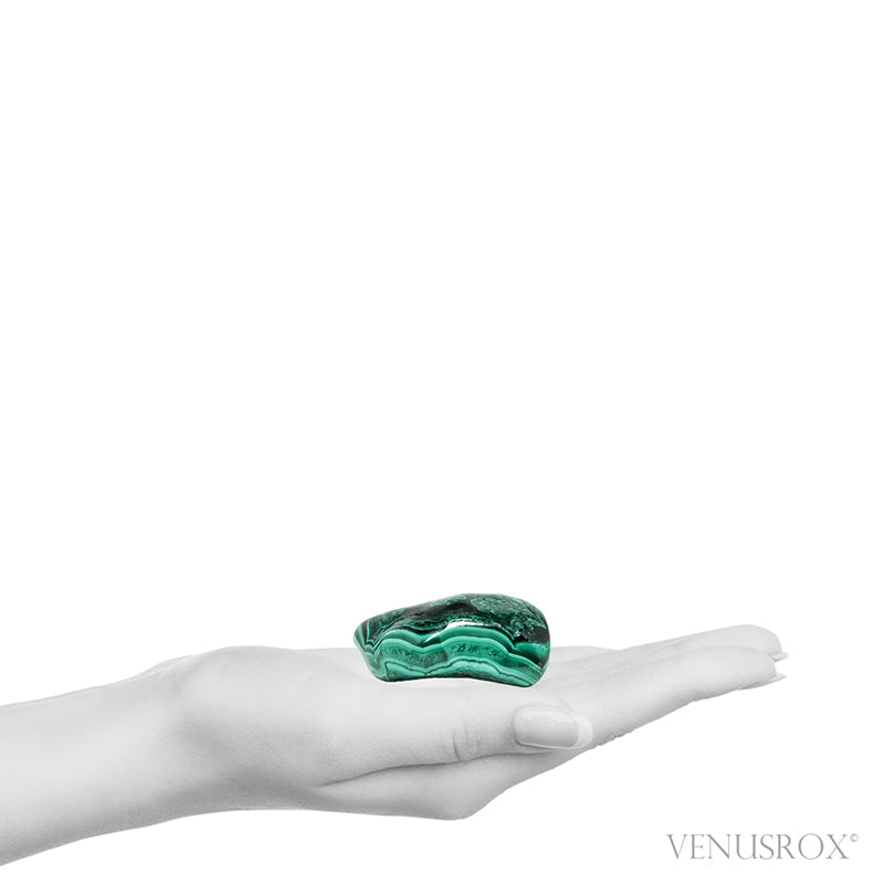 Malachite with Chrysocolla Polished Crystal from the Democratic Republic of Congo | Venusrox