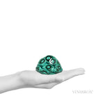 Malachite with Chrysocolla Polished Crystal from the Democratic Republic of Congo | Venusrox