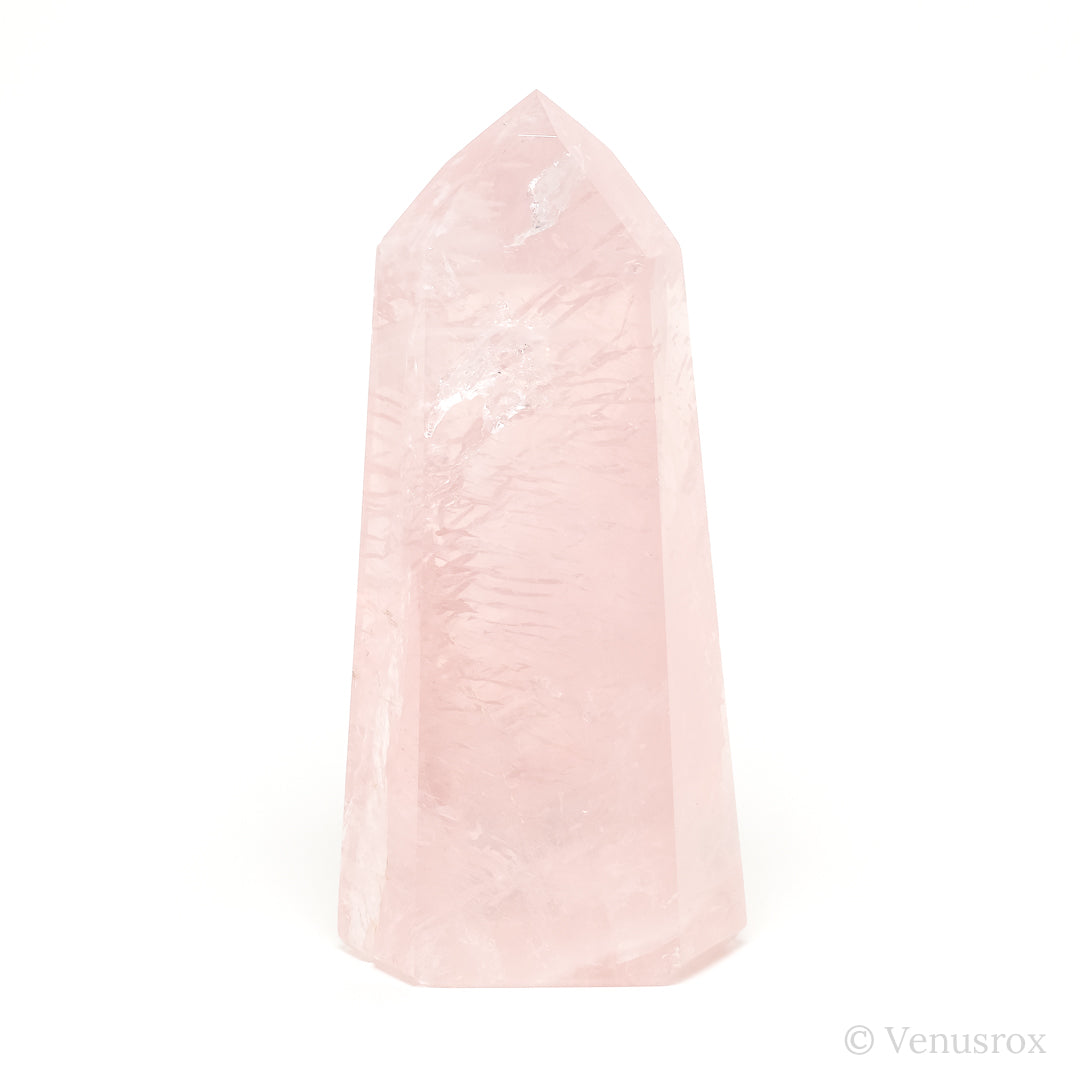Rose Quartz Polished Point from Madagascar | Venusrox