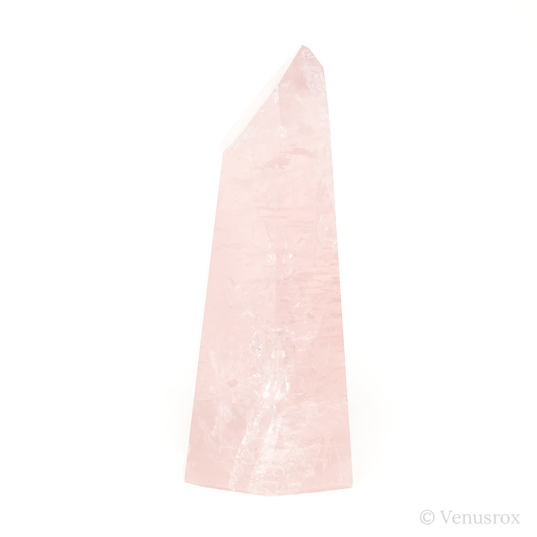 Rose Quartz Polished Point from Madagascar | Venusrox