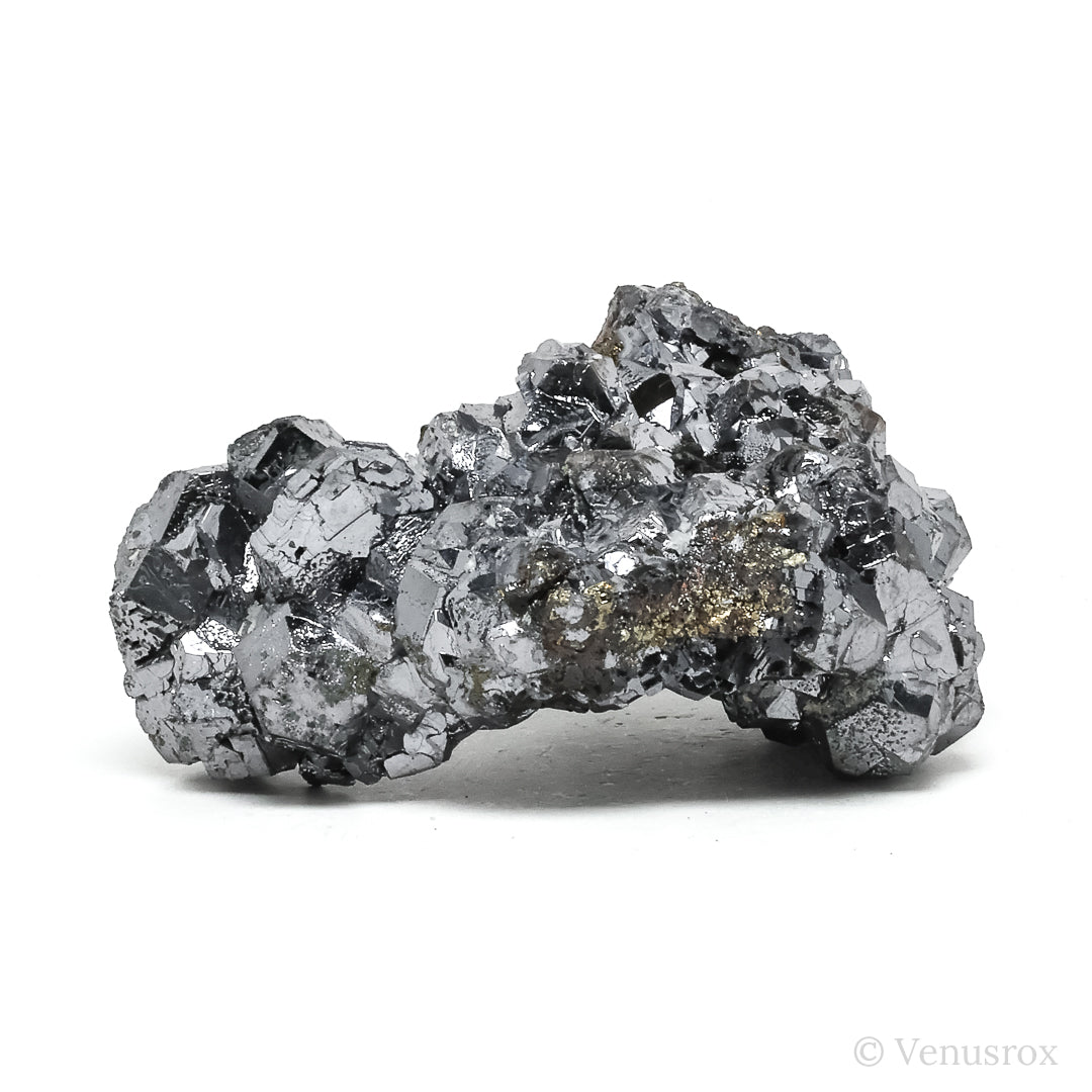 Galena with Chalcopyrite Natural Cluster from the Huanzala Mine, Huallanca District, Huanuco Department, Peru | Venusrox