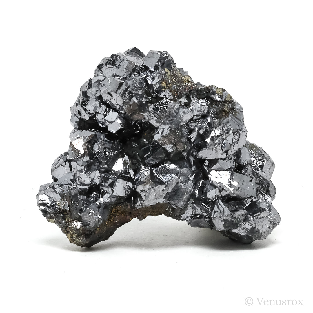 Galena with Chalcopyrite Natural Cluster from the Huanzala Mine, Huallanca District, Huanuco Department, Peru | Venusrox