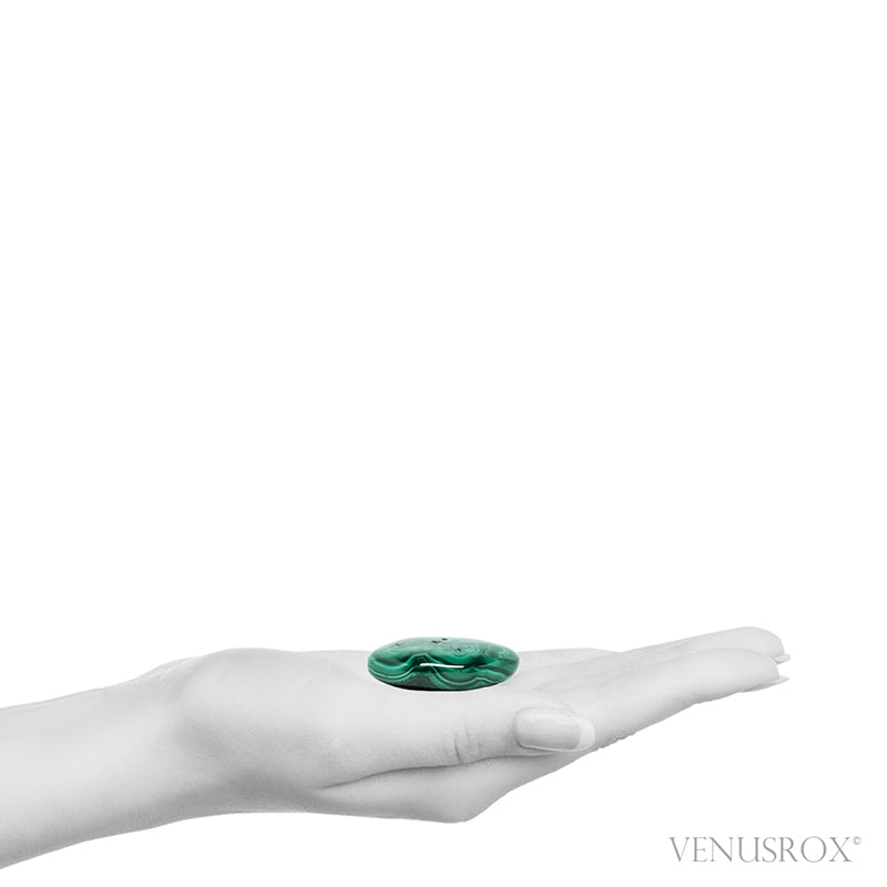 Malachite Polished Crystal from the Democratic Republic of Congo | Venusrox