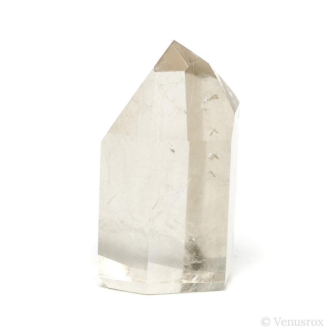 Smoky Rutilated Quartz Polished Point from Brazil | Venusrox