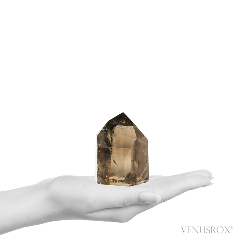 Smoky Quartz Polished Point from Brazil | Venusrox
