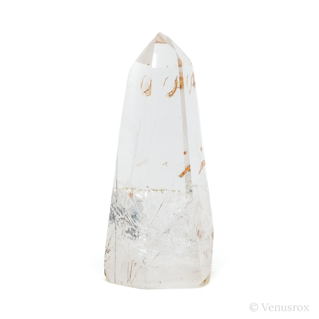 Rutilated Quartz Polished Point from Madagascar | Venusrox