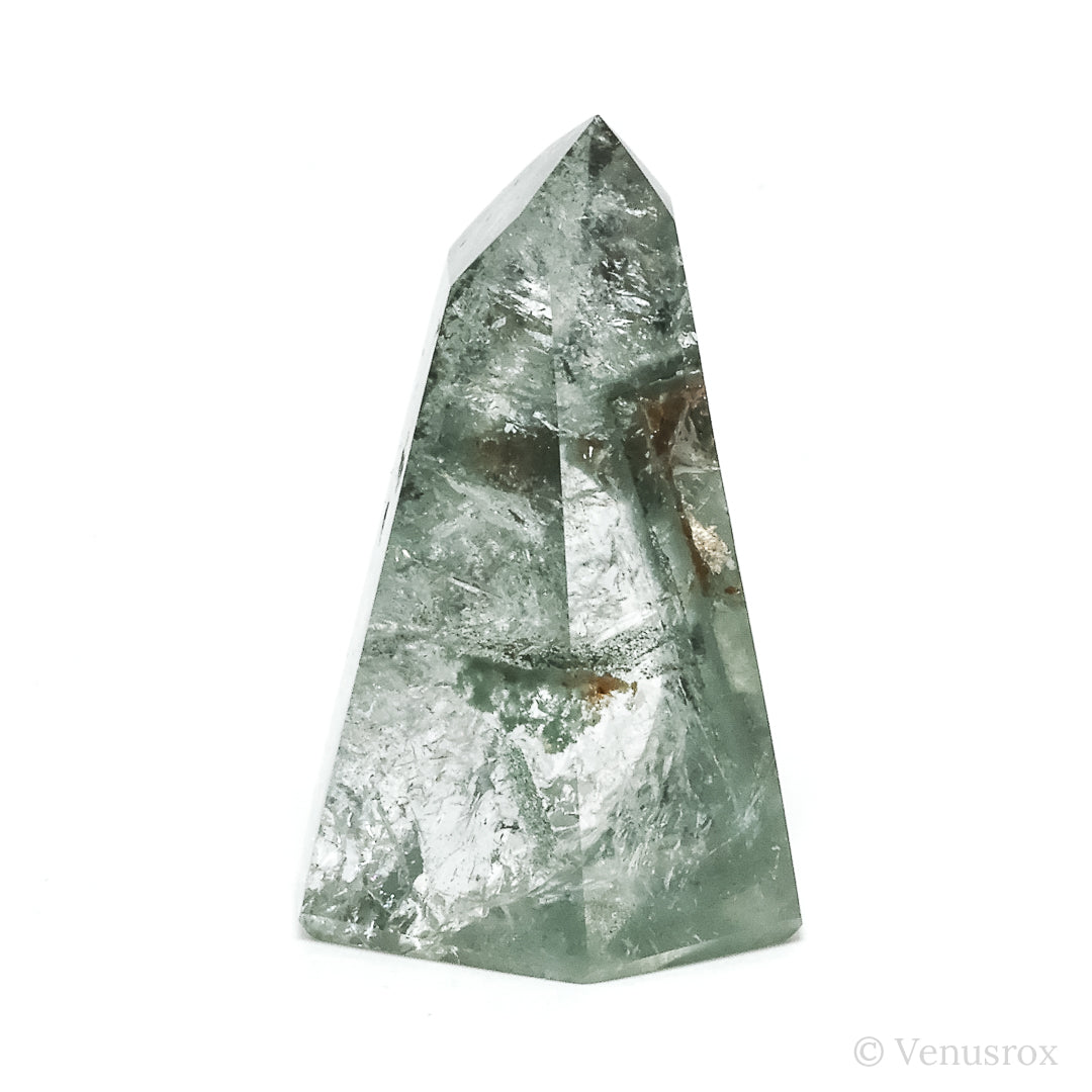 Chlorite Phantom Quartz Polished/Natural Point from Madagascar | Venusrox