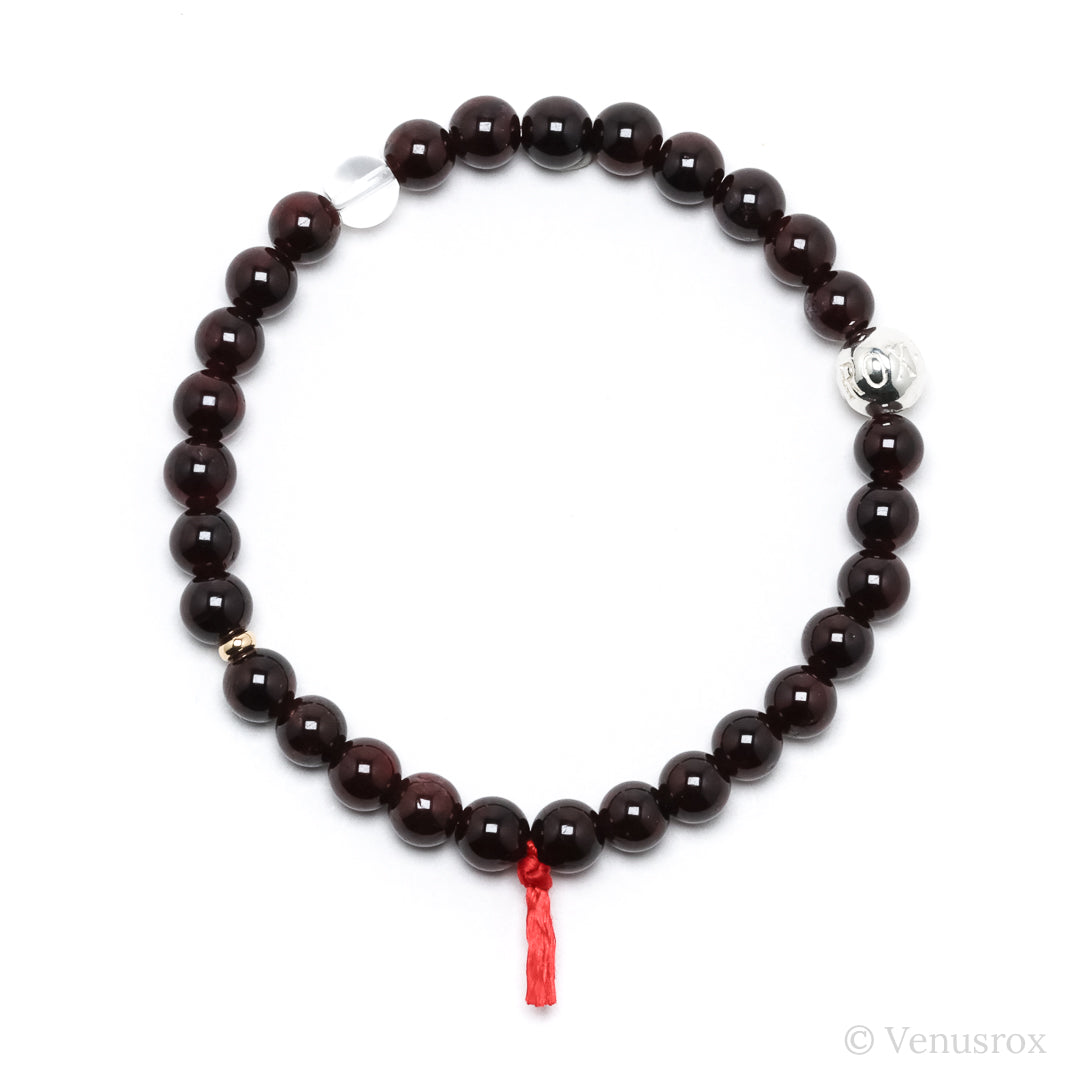 Almandine Garnet Bracelet from India | Venusrox