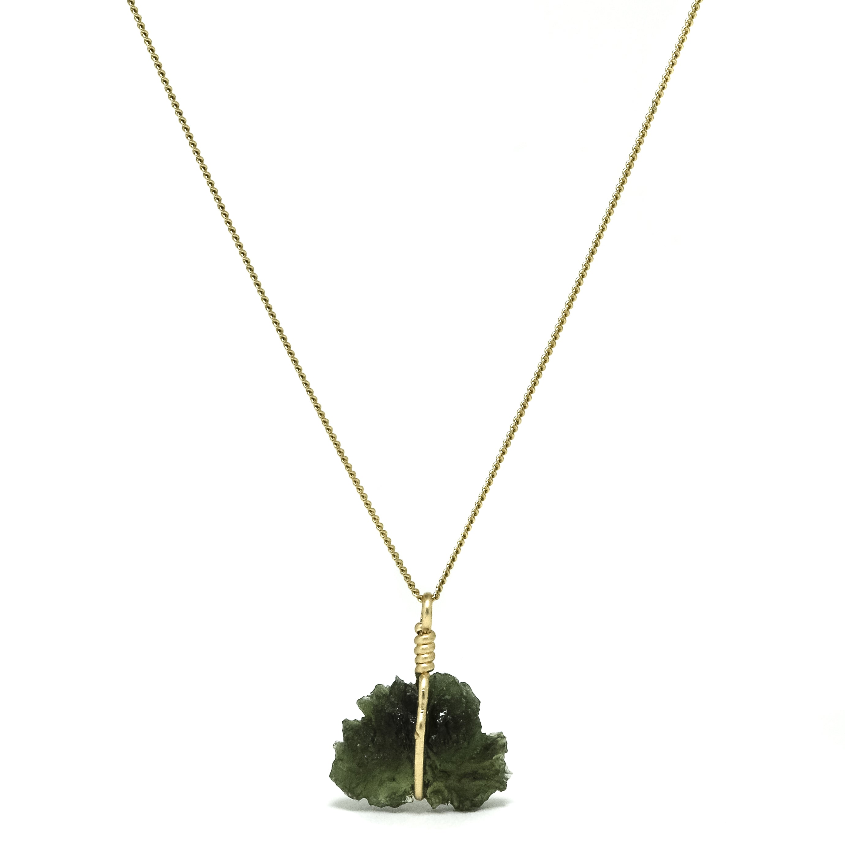 Moldavite Crystal Pendant from Chlum, Czech Republic | Venusrox