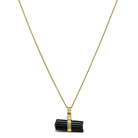 Black Tourmaline Natural Double Terminated Crystal Pendant from Brazil | Venusrox